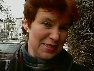 mature german lady shows off
